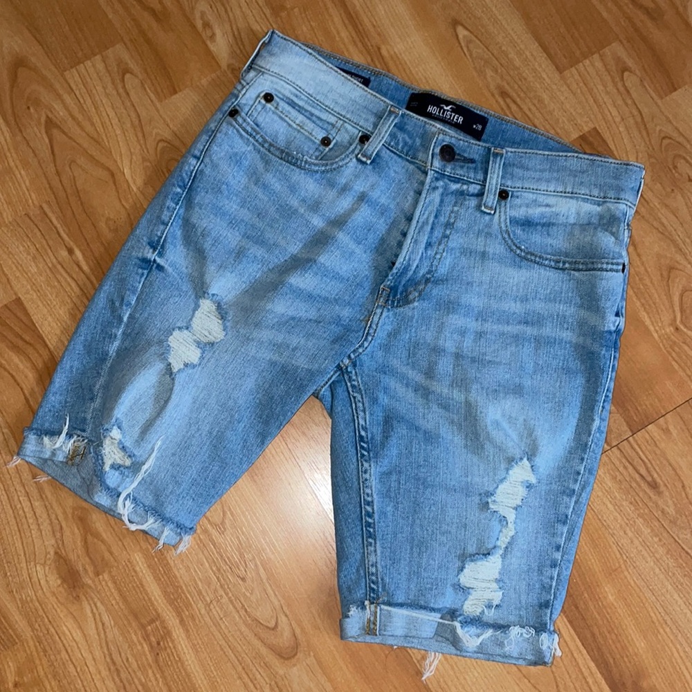 Hollister epic flex skinny shorts